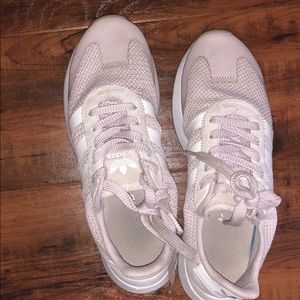light pink adidas